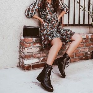 Franco Sarto Canon2 Combat boot